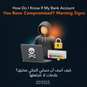 bank account has been compromised